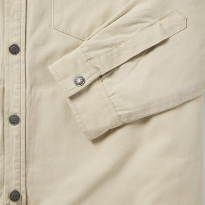 Corduroy Collar Shirt Jacket | Stetson Tan