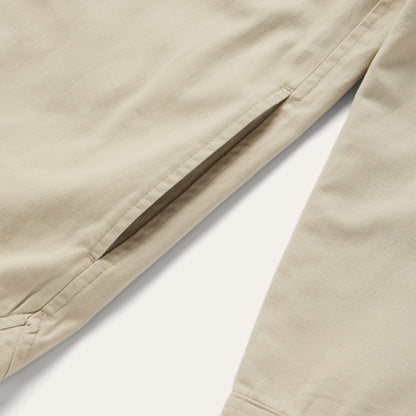 Corduroy Collar Shirt Jacket | Stetson Tan