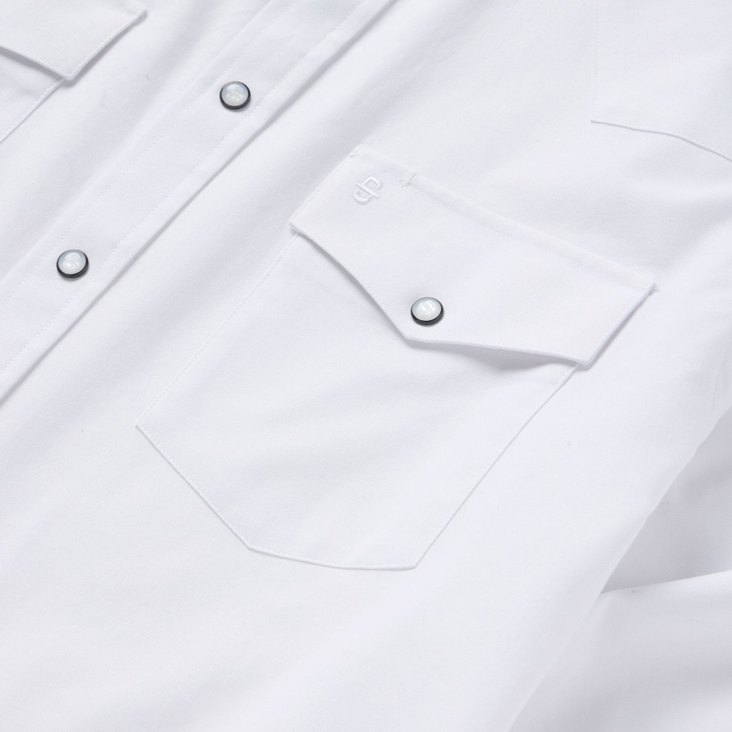 White Oxford Western Shirt | Stetson White