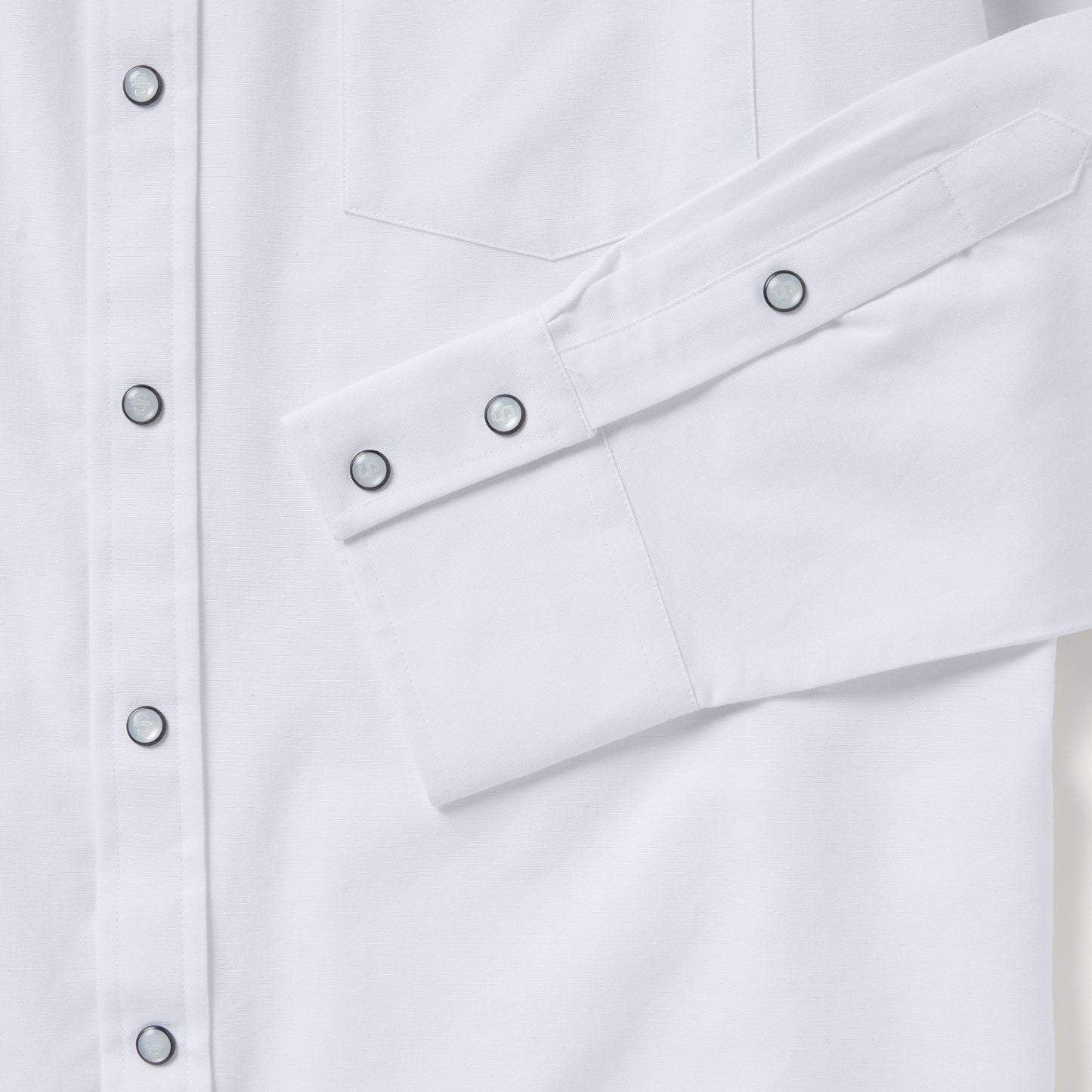 White Oxford Western Shirt | Stetson White