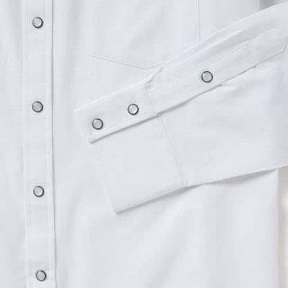 White Oxford Western Shirt | Stetson White