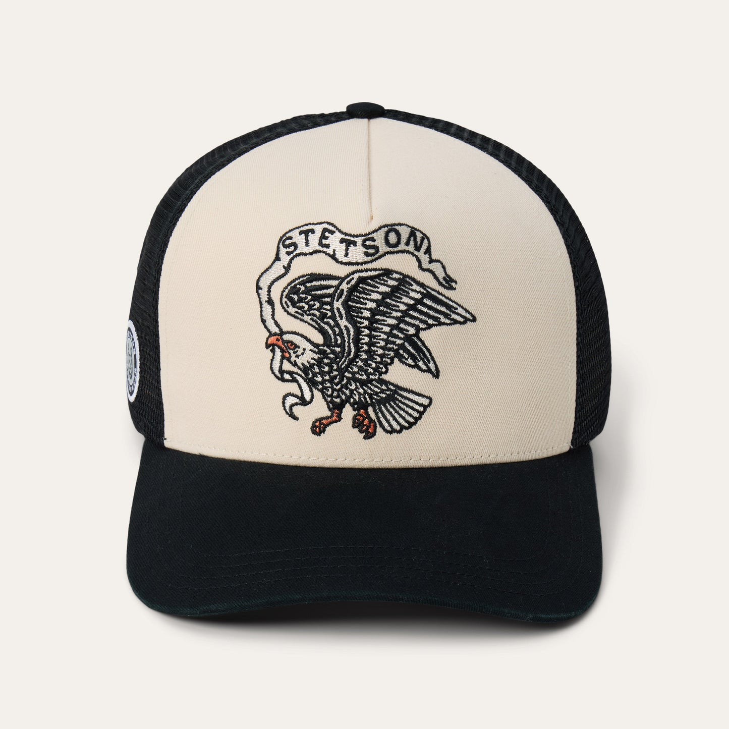 Eagle Trucker Hat | Stetson Black