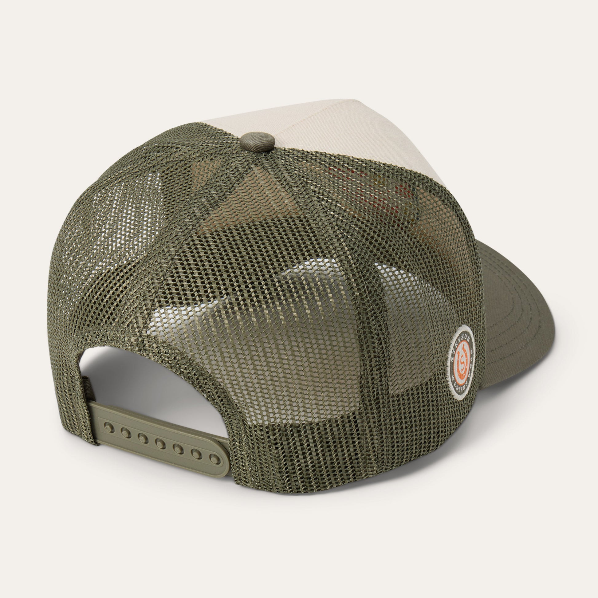 Outlaw Trucker Hat | Stetson Olive/Cream
