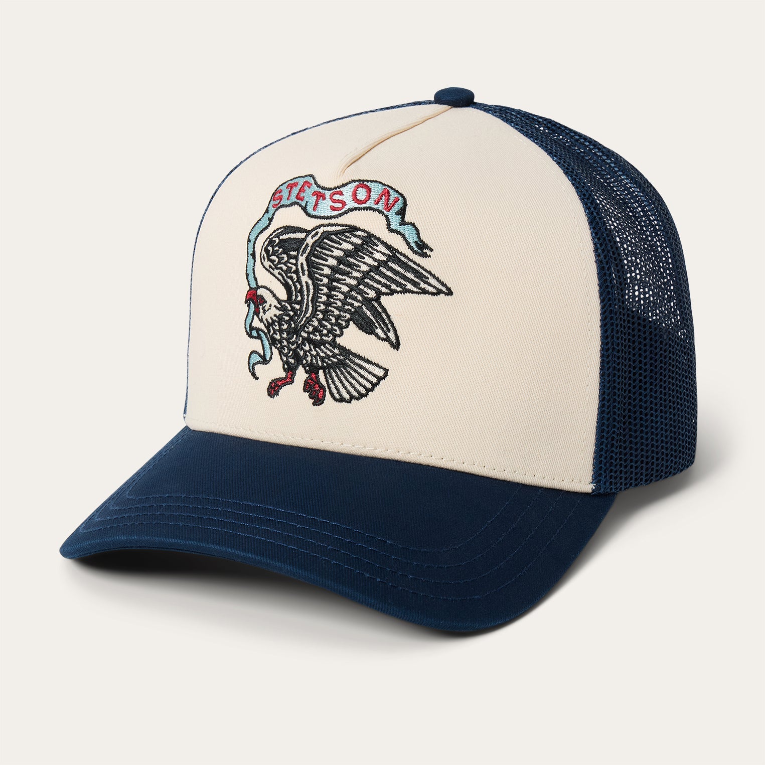 Eagle Trucker Hat | Stetson Navy