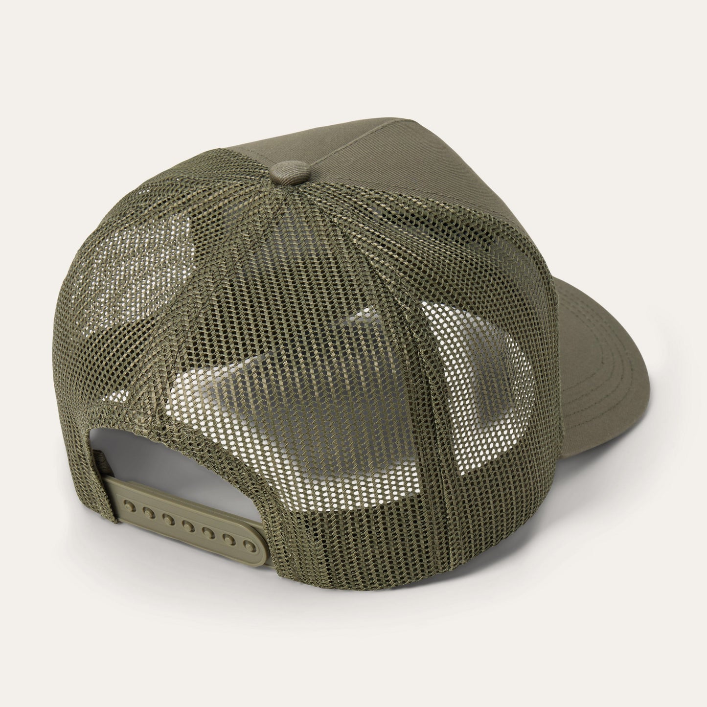 Bison Trucker Hat | Stetson Olive